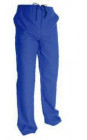 Kalhoty do pasu pánské modré