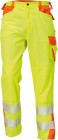 Kalhoty LATTON do pasu HV žlutá/oranžová