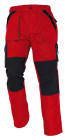 Kalhoty MAX do pasu červená/černá