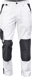 Kalhoty CREMORNE do pasu bílé