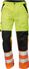 Kalhoty KNOXFIELD HV do pasu žlutá/oranžová