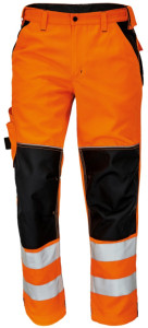 Kalhoty KNOXFIELD HVPS FL do pasu oranžové