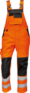 Kalhoty KNOXFIELD HVPS FL laclové oranžové