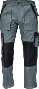 Kalhoty MAX SUMMER do pasu šedá/černá