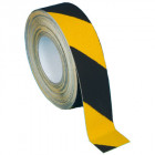 Páska samolep HAZARD žlutá/černá 18 m