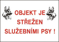 Tabulka 12721 OBJEKT STŘEŽEN PSY