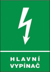 Tabulka 12404 HLAVNÍ VYPÍNAČ