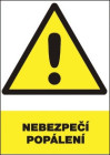 Tabulka 12339 NEBEZPEČÍ POPÁLENÍ
