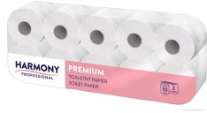 Toaletní papír HARMONY 2vr/24m, 10 ks