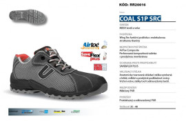 Polobotka U-POWER COAL S1P SRC