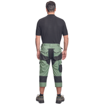 Kalhoty DAYBORO do pasu 3/4 mechově zelené